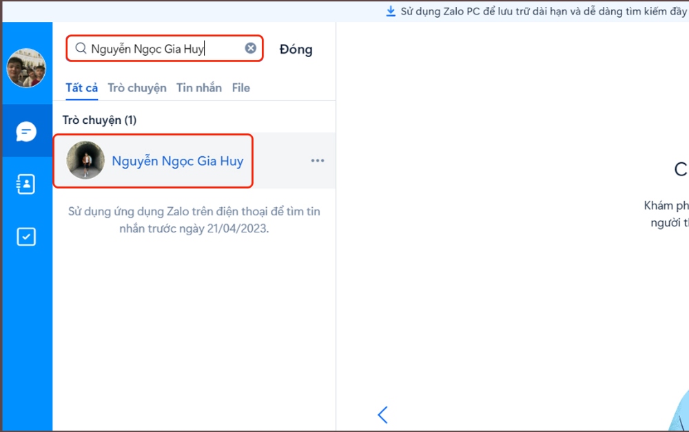 Khám phá cách tìm tin nhắn ẩn trên Zalo một cách đơn giản và nhanh chóng