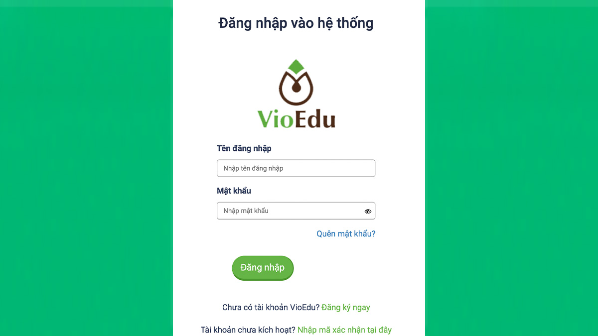 Hướng dẫn đăng ký, đăng nhập VioEdu online năm 2023