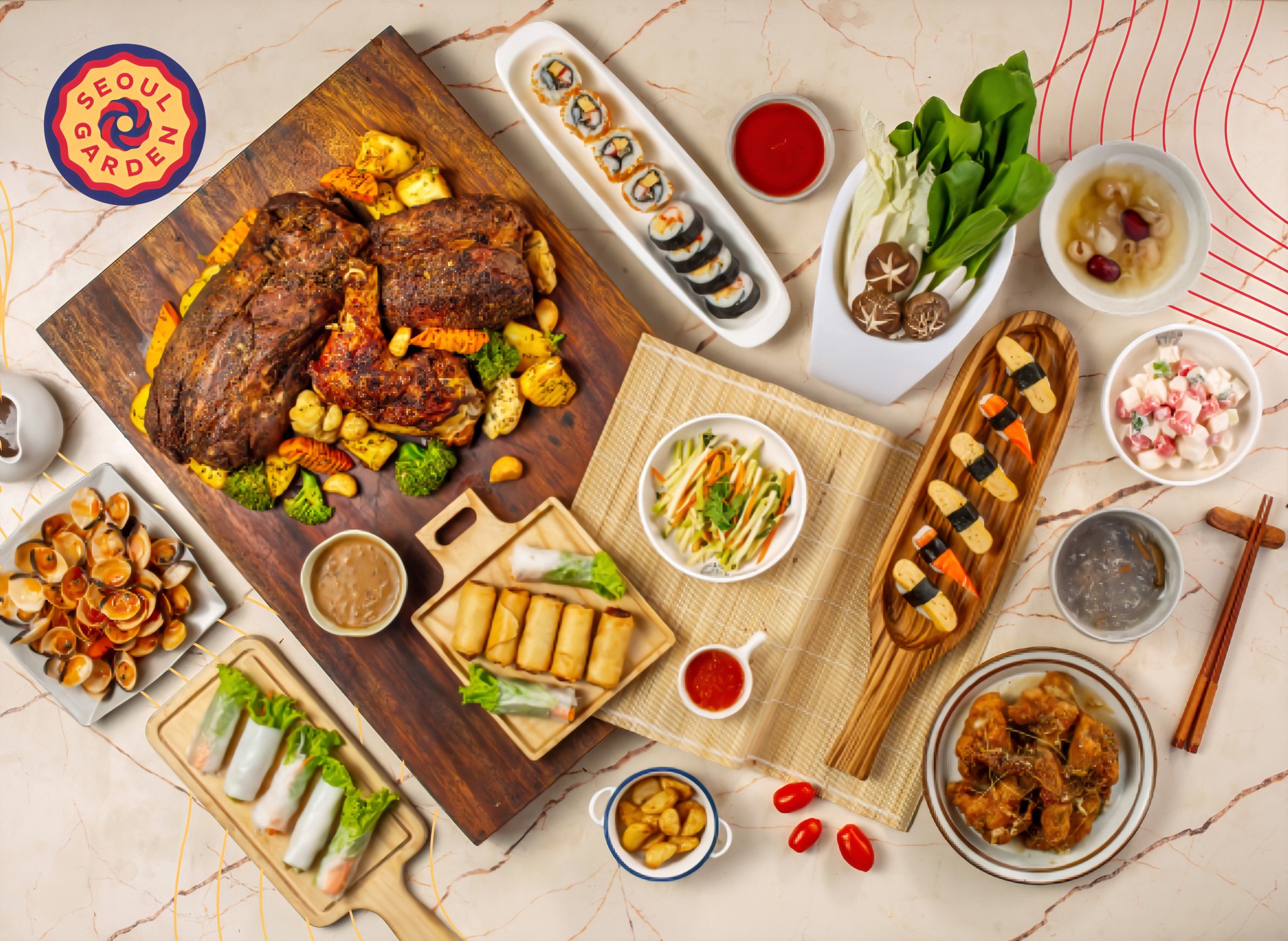 Thưởng thức ẩm thực tuyệt vời tại 7 nhà hàng buffet nướng quận 10