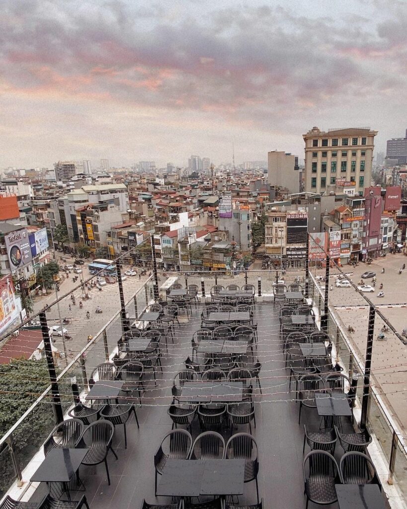 Danh sách 8 quán cafe rooftop Hà Nội ngắm toàn thành phố tuyệt vời - Mytour
