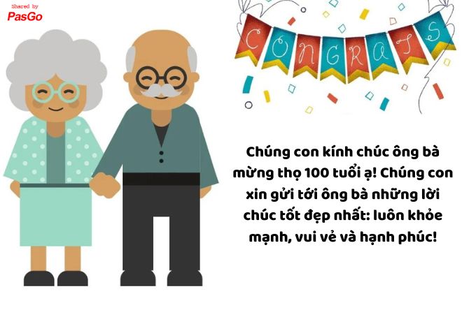 Chúc mừng thọ ông bà, bố mẹ, và người cao tuổi - Hạnh phúc ngập tràn càng chúc càng thọ!