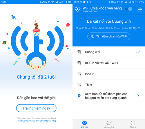 Bí quyết mở khóa Wifi trên iPhone và Android