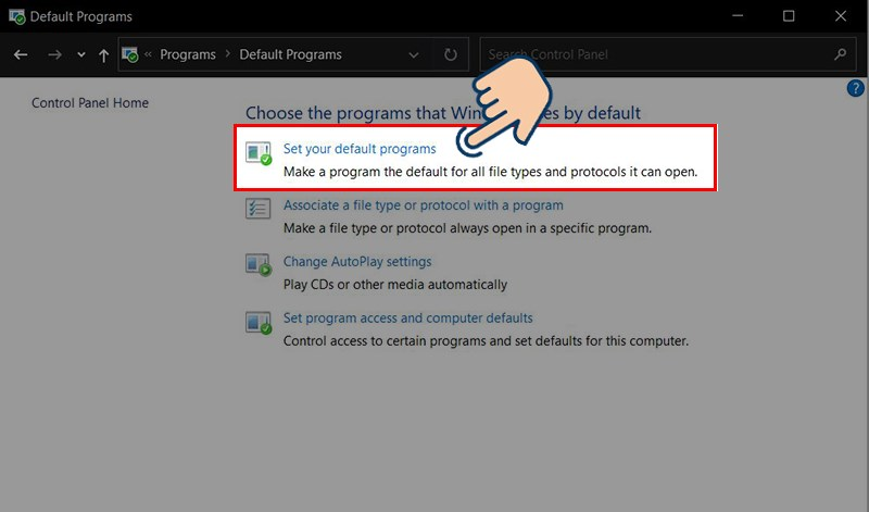 “Túi Sách” 5 Phương Pháp Đơn Giản để Đổi Trình Duyệt Mặc Định trên Windows 10