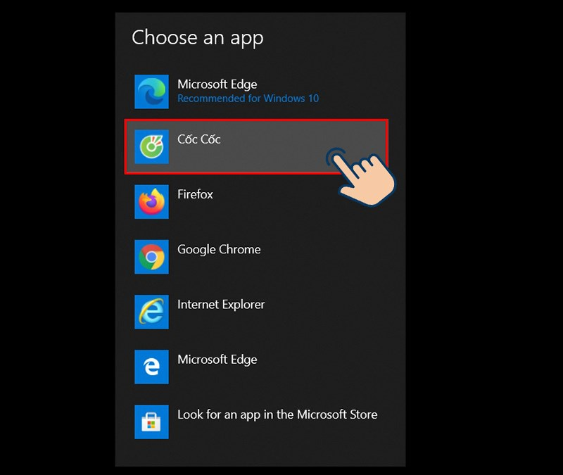 “Túi Sách” 5 Phương Pháp Đơn Giản để Đổi Trình Duyệt Mặc Định trên Windows 10