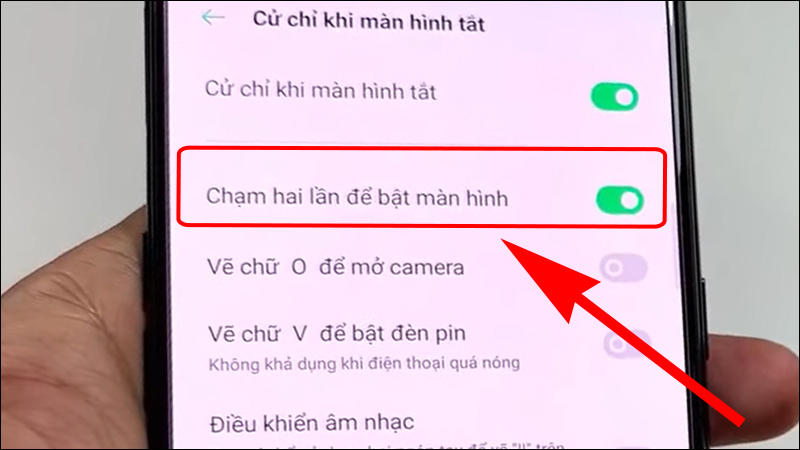 Hướng dẫn kích hoạt, tắt tính năng chạm 2 lần để mở màn hình trên điện thoại OPPO một cách nhanh chóng