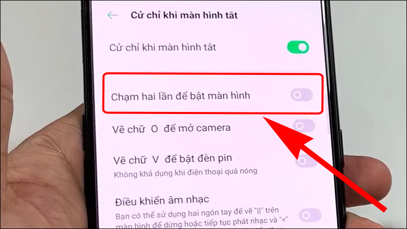 Hướng dẫn kích hoạt, tắt tính năng chạm 2 lần để mở màn hình trên điện thoại OPPO một cách nhanh chóng