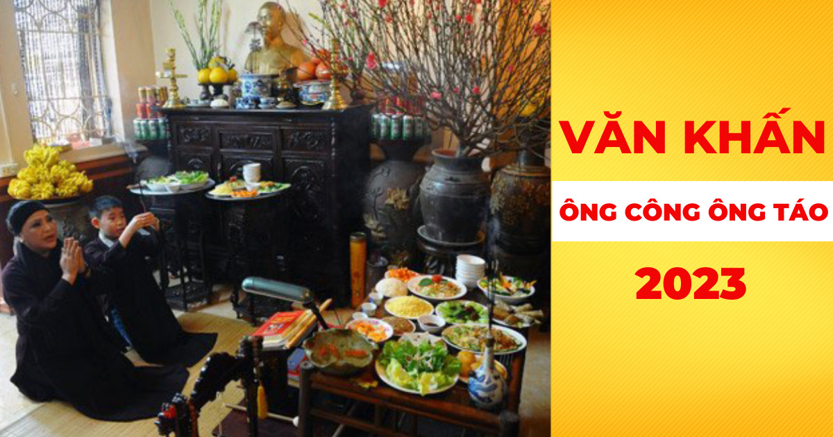 Văn Khấn Ông Công Ông Táo Chuẩn Nhất