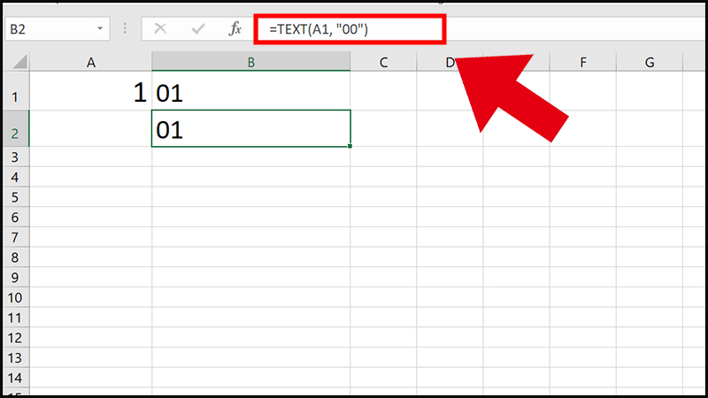 Cách thêm, ẩn số 0 ở đầu dãy số, văn bản trong Excel 2010, 2016,...