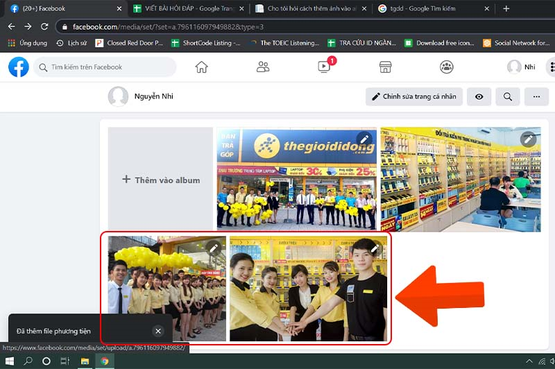 Bí quyết thêm hình ảnh vào album Facebook một cách dễ dàng và nhanh chóng