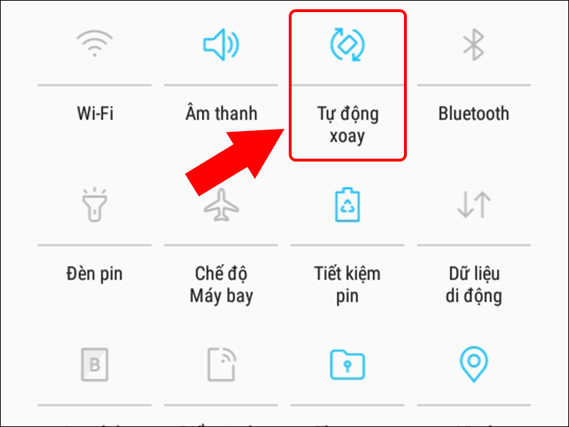 Cách kích hoạt, vô hiệu hóa xoay màn hình trên điện thoại Samsung một cách nhanh chóng