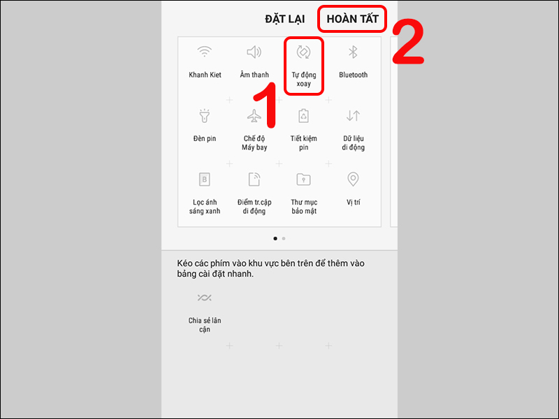 Cách kích hoạt, vô hiệu hóa xoay màn hình trên điện thoại Samsung một cách nhanh chóng