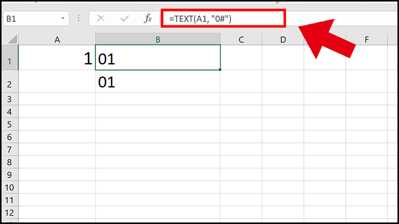 Cách thêm, ẩn số 0 ở đầu dãy số, văn bản trong Excel 2010, 2016,...