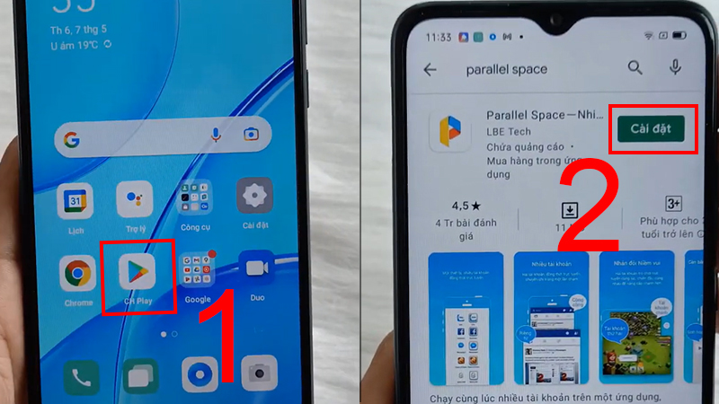 2 phương pháp nhân bản ứng dụng trên điện thoại OPPO một cách đơn giản và nhanh chóng