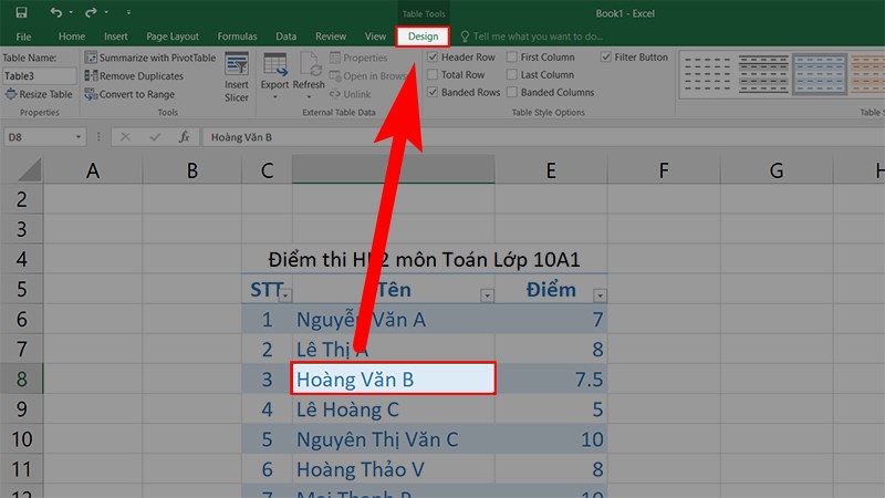 4 phương tiện xoá bảng, thay đổi định dạng bảng trong Excel dễ dàng nhất
