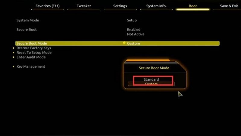 Secure Boot Là Gì Cách Bật Tắt Secure Boot Và Khắc Phục Lỗi Mytour 5789