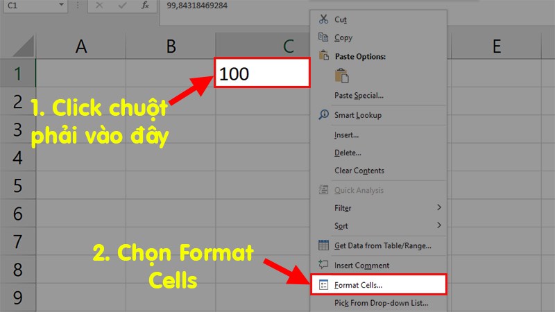 Không làm tròn số trong Excel? 2 cách hữu ích và chi tiết