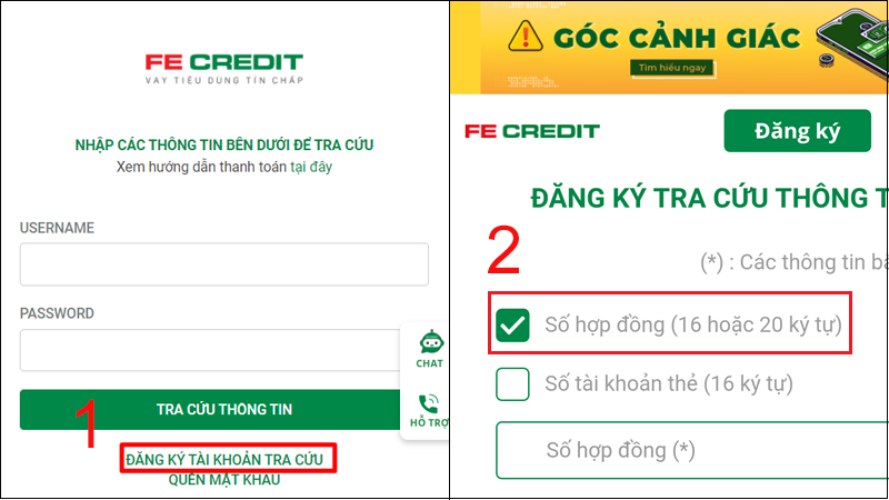 Bí quyết Tra cứu và Kiểm tra hợp đồng trả góp FE Credit qua SMS, Zalo, Web