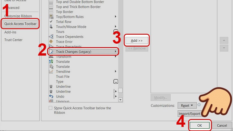 Cách kiểm tra lịch sử chỉnh sửa trong Excel và sử dụng track changes