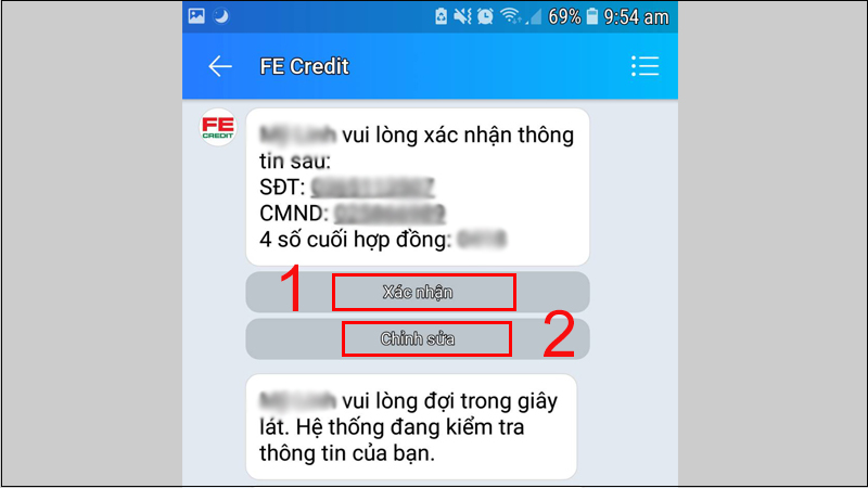 Bí quyết Tra cứu và Kiểm tra hợp đồng trả góp FE Credit qua SMS, Zalo, Web