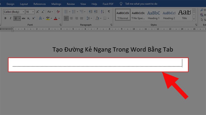 3 phương pháp tạo đường kẻ, dòng kẻ ngang trong Word một cách nhanh chóng