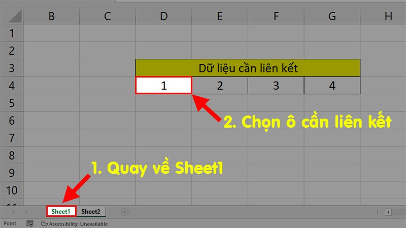 Kết Nối Dữ Liệu, Liên Kết Dữ Liệu Giữa 2 Sheet Trong Excel Nhanh Chóng