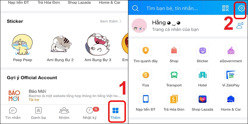 Dễ dàng tắt âm thanh tin nhắn và cuộc gọi Zalo