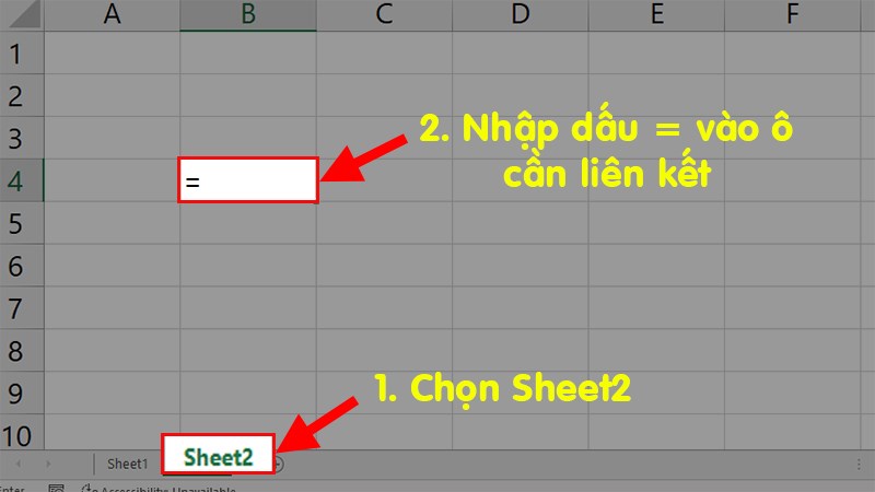 Kết Nối Dữ Liệu, Liên Kết Dữ Liệu Giữa 2 Sheet Trong Excel Nhanh Chóng