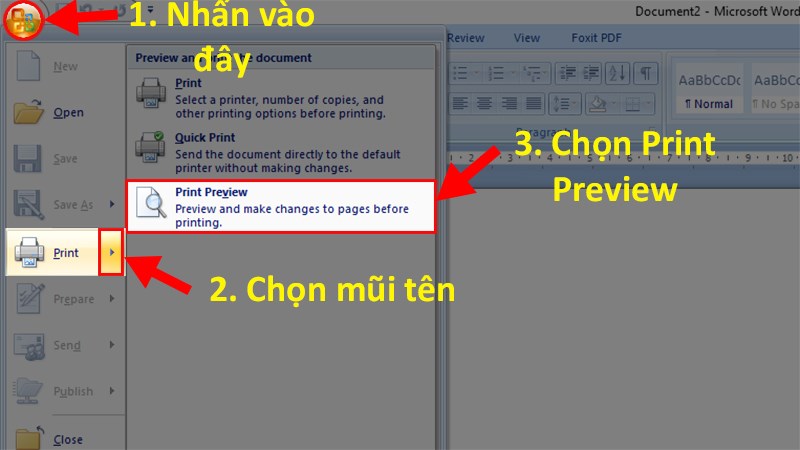 Xem trước khi in trong Excel và Google Sheets đơn giản