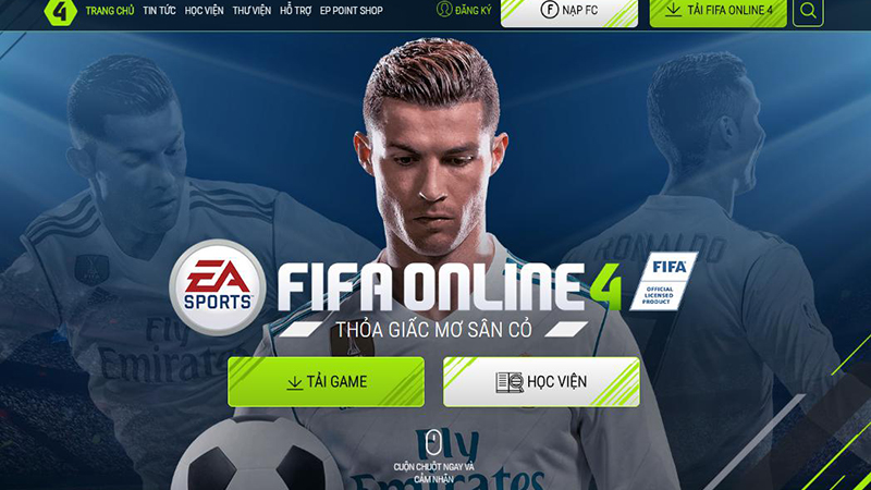 Hướng dẫn tải và đăng ký FIFA Online 4 Mobile trên điện thoại Android, iPhone