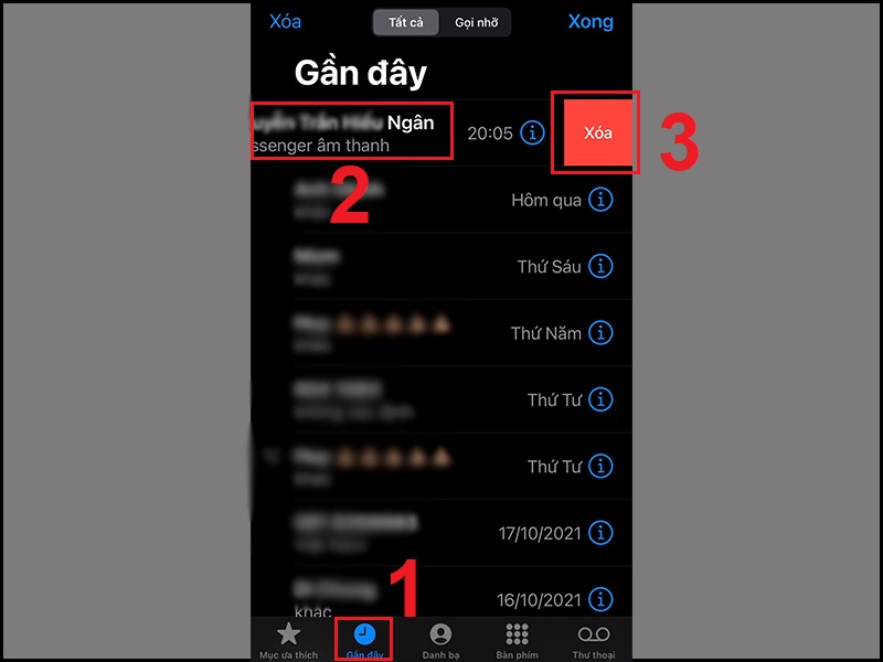 Dễ dàng tắt lịch sử cuộc gọi Messenger trên iPhone, tiết kiệm không gian