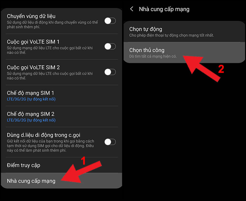 Làm thế nào để loại bỏ biểu tượng hình tròn gạch chéo trên điện thoại