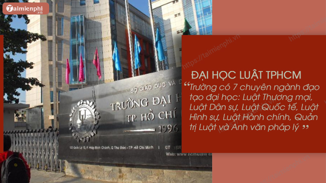 Danh sách các trường đào tạo ngành Luật hàng đầu Việt Nam