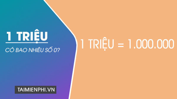 Một trăm triệu có mấy số 0? Cách tính nhanh và chính xác