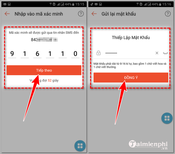 Bí kíp khôi phục mật khẩu Shopee qua Số điện thoại, Email