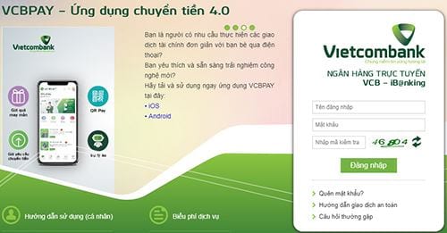 Kích hoạt tính năng nhận tin nhắn tự động từ Vietcombank