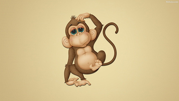 Hình nền Nền Con Khỉ Nhỏ Há Miệng Ngồi Trên Cành Cây Nền, Hình ảnh Hài Hước  Về Khỉ, Vui, Con Khỉ Background Vector để tải xuống miễn phí - Pngtree