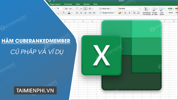 Hàm CUBERANKEDMEMBER trong Excel, trả về phần tử thứ n