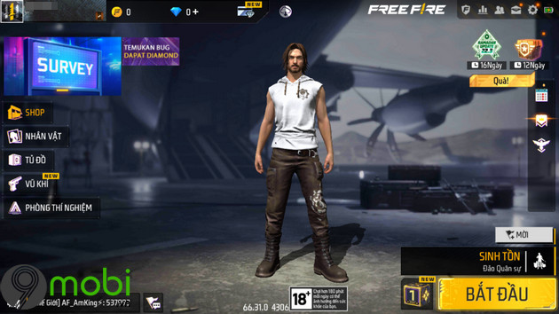 Hướng dẫn tải, cài đặt và chơi APK Free Fire OB39 Advance Server trên điện thoại Android