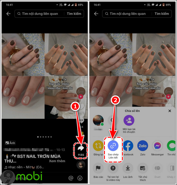 Cách tải ảnh TikTok không dính logo cho Android, iPhone