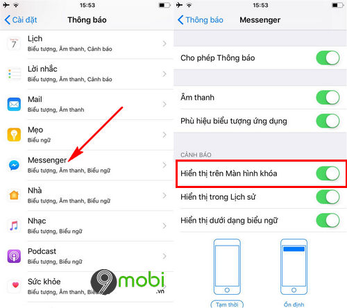 Cách ẩn thông báo cho các ứng dụng khác trên iPhone