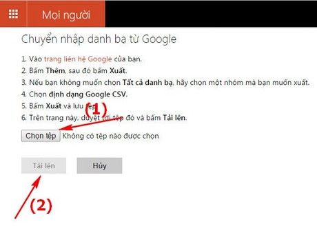 Chuyển Đổi Danh Bạ Giữa Android và Windows Phone