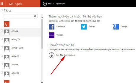 Chuyển Đổi Danh Bạ Giữa Android và Windows Phone