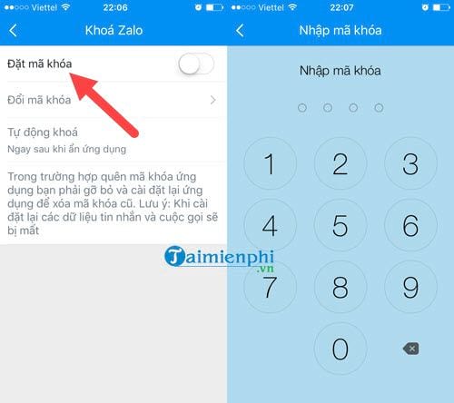 Bảo vệ Zalo trên iPhone 7 với cách khóa ứng dụng