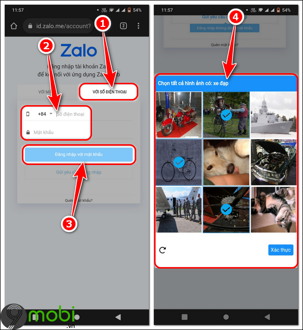 Zalo Web - Đăng nhập Zalo trên Google Chrome cho điện thoại