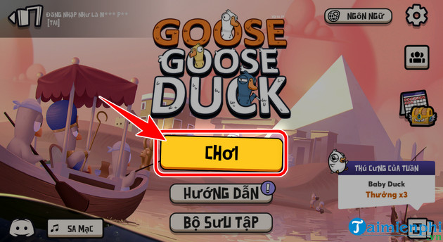 Bí quyết tải và cài đặt Goose Goose Duck PC để thưởng thức cùng bạn bè