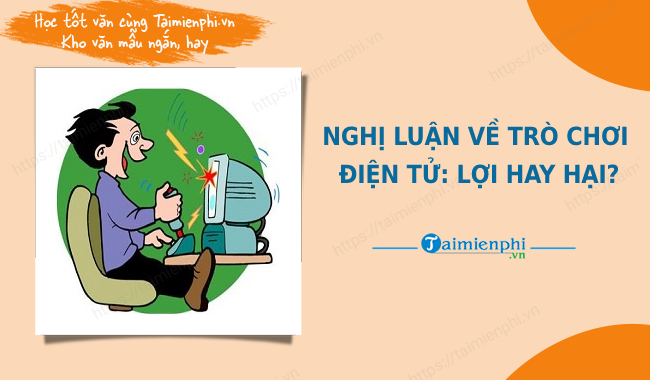 Nghị Luận Tác Hại Của Trò Chơi Điện Tử: Sự Thật Và Hậu Quả