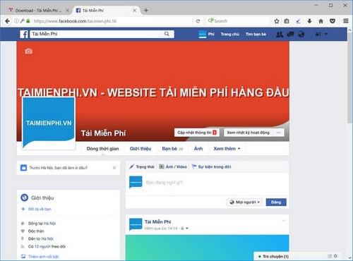 Cách chụp màn hình Facebook, lưu lại ảnh giao diện Facebook trên máy tính