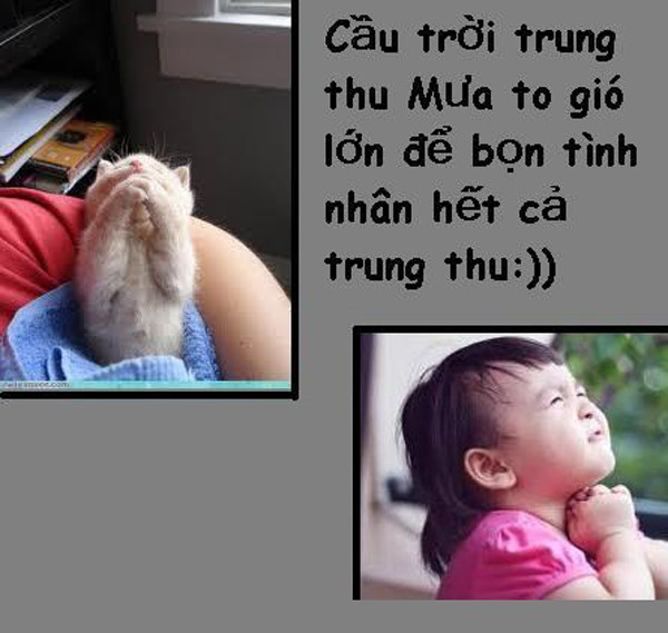 FA Cầu mưa trung thu và Ảnh chế hài hước