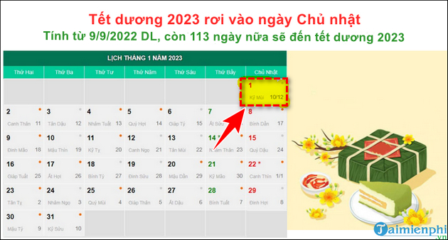 Còn bao nhiêu ngày nữa đến Tết 2023?