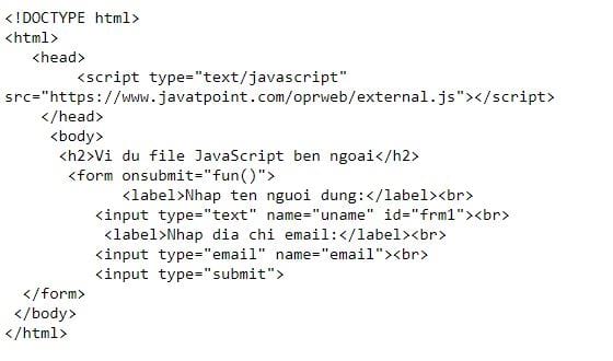 JavaScript trong HTML: Cú pháp và Ví dụ Minh họa